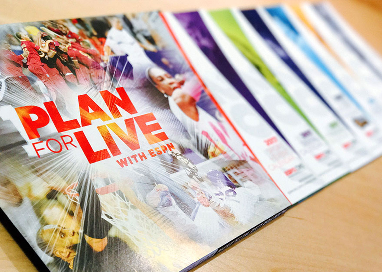 ESPN Media Planning Guide | Sports Marketing, Print Media Kit Design, Print Digital Collateral Package | Barbour Design