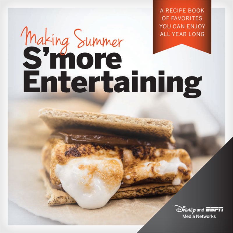 S'more Kit Mailer Disney ESPN Media Networks | Tactile Marketing, Creative Mailers, Promotional Kit, Curated Corporate Gift | Barbour Design