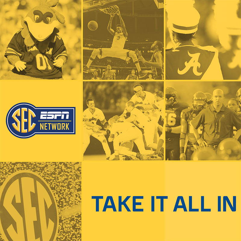 SEC Network High End Promotional Mailer ESPN | Tactile Marketing, Promotional Materials, Branded Merchandise Gifts | Barbour Design