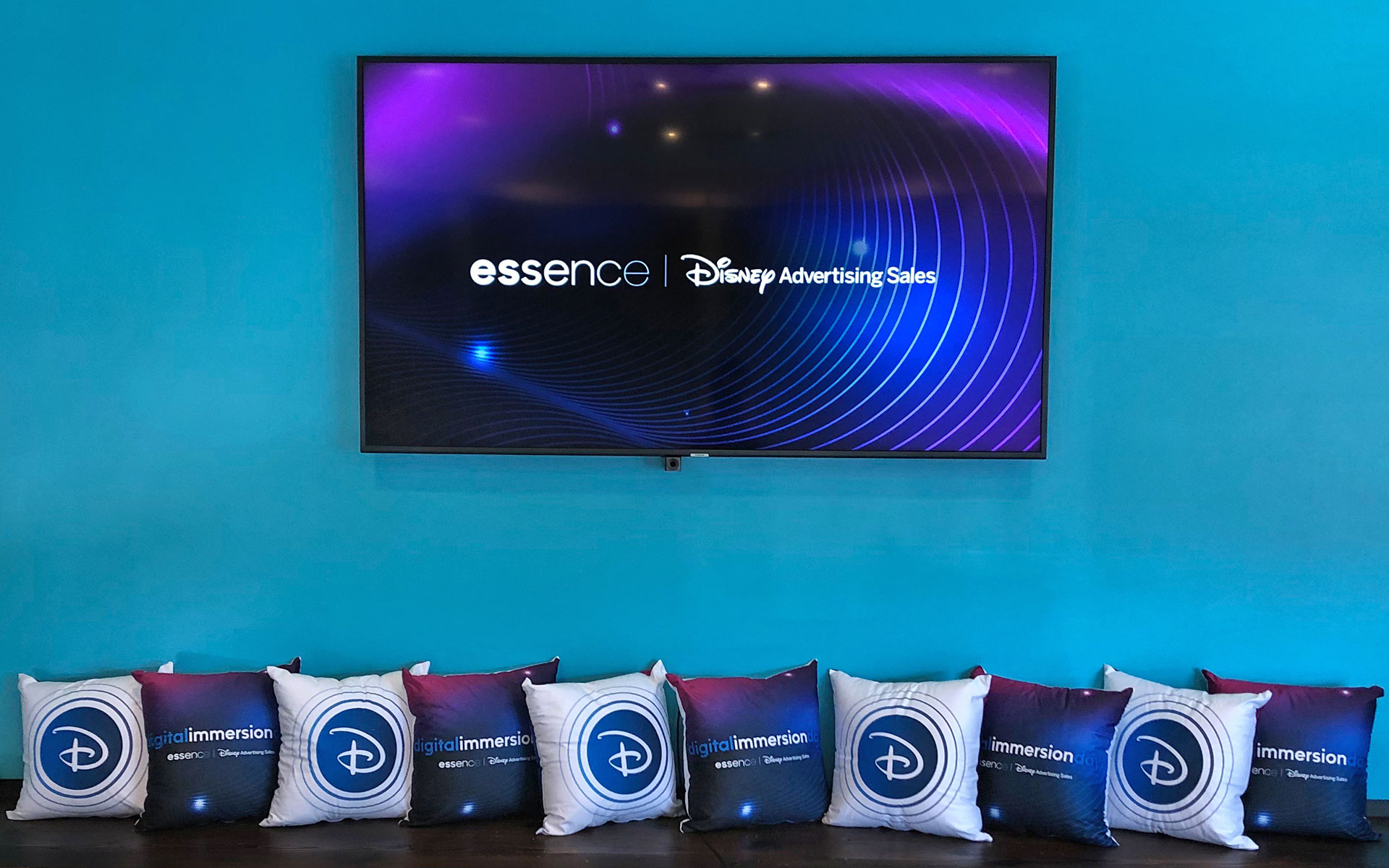 Essence Digital Immersion Day Disney Ad Sales | Event Design | Barbour Design
