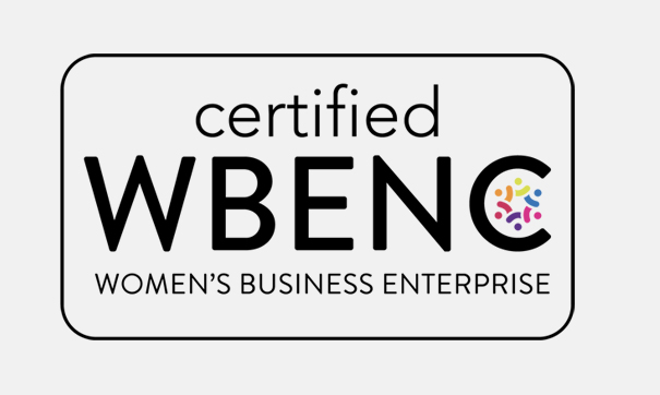 Certified WBENC Women’s Business Enterprise National Council, Women Owned