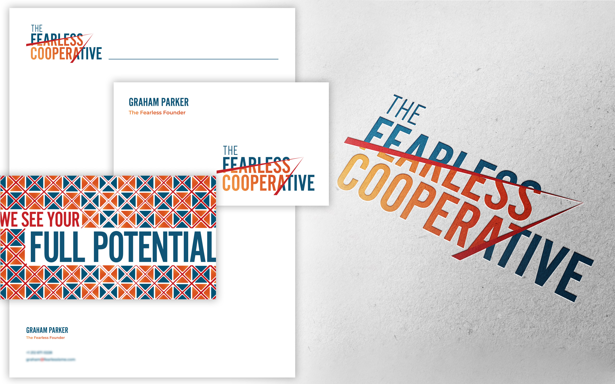 The Fearless Cooperative Branding Package